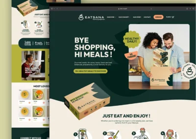 Maquette Web Eatsana