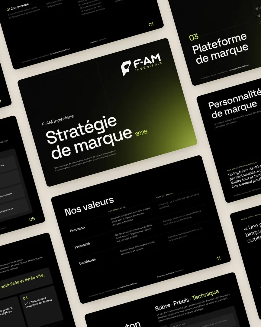 F-AM Ingénierie, Stratégie de marque